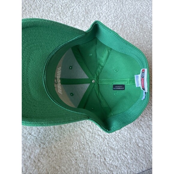 Vancouver Canucks L/XL Reebok Hat NHL Hockey Green Baseball Cap - Picture 7 of 8